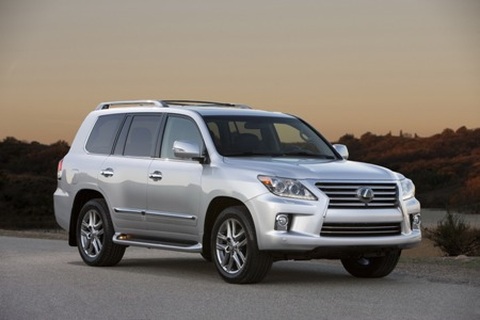 Lexus LX 570 thay đổi diện mạo