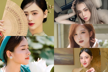 Các nữ sinh xinh đẹp gửi lời chúc Tết độc giả báo Dân trí