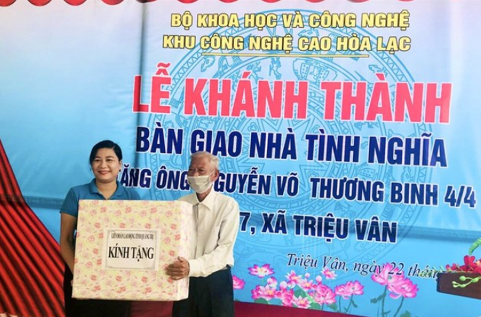 Bộ Khoa học và Công nghệ trao nhà tình nghĩa tại tỉnh Quảng Bình, Quảng Trị - 4 Bộ Khoa học và Công nghệ trao nhà tình nghĩa tại tỉnh Quảng Bình, Quảng Trị - 4