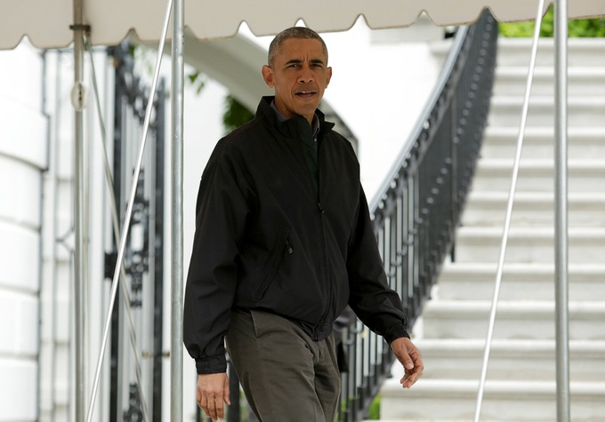 Tong thong Obama roi Washington, len duong toi Viet Nam hinh anh 1