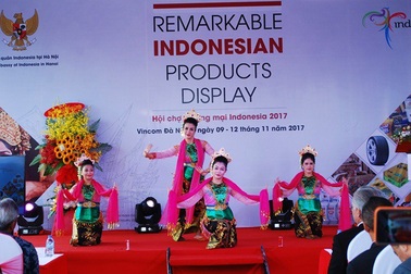 Tưng bừng lễ khai mạc “Hội chợ thương mại Indonesia 2017” tại Đà Nẵng