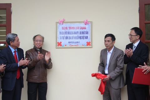 Khánh thành công trình phòng học Khuyến học và Dân trí thứ 14 tại Thái Nguyên