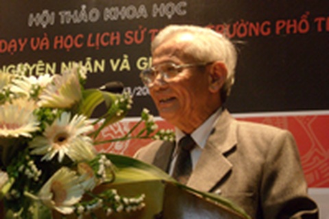 Các đại sử gia chung tay "cứu” môn Lịch sử