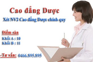 Cao đẳng Dược Phú Thọ hướng dẫn xét nguyện vọng 2 bổ sung Cao đẳng Dược