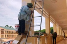 Vụ trường học hơn 40 tỷ nứt nẻ: Đơn vị thi công đã sửa chữa, khắc phục