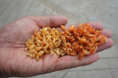 Hoảng sợ tôm khô cháy khét, ngâm hóa chất