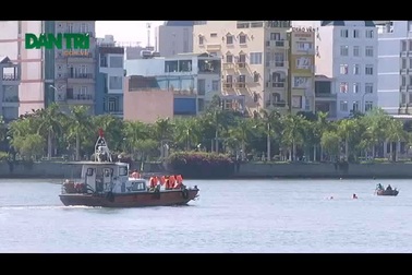 Video: Diễn tập ứng phó thảm họa thiên tai trên sông Hàn