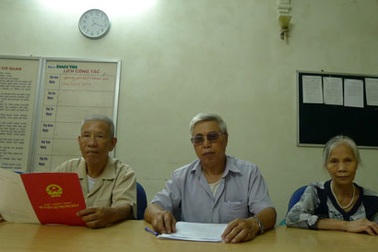 Tòa án quận Hoàng Mai bị cụm dân cư Bằng A “tố” vi phạm luật tố tụng