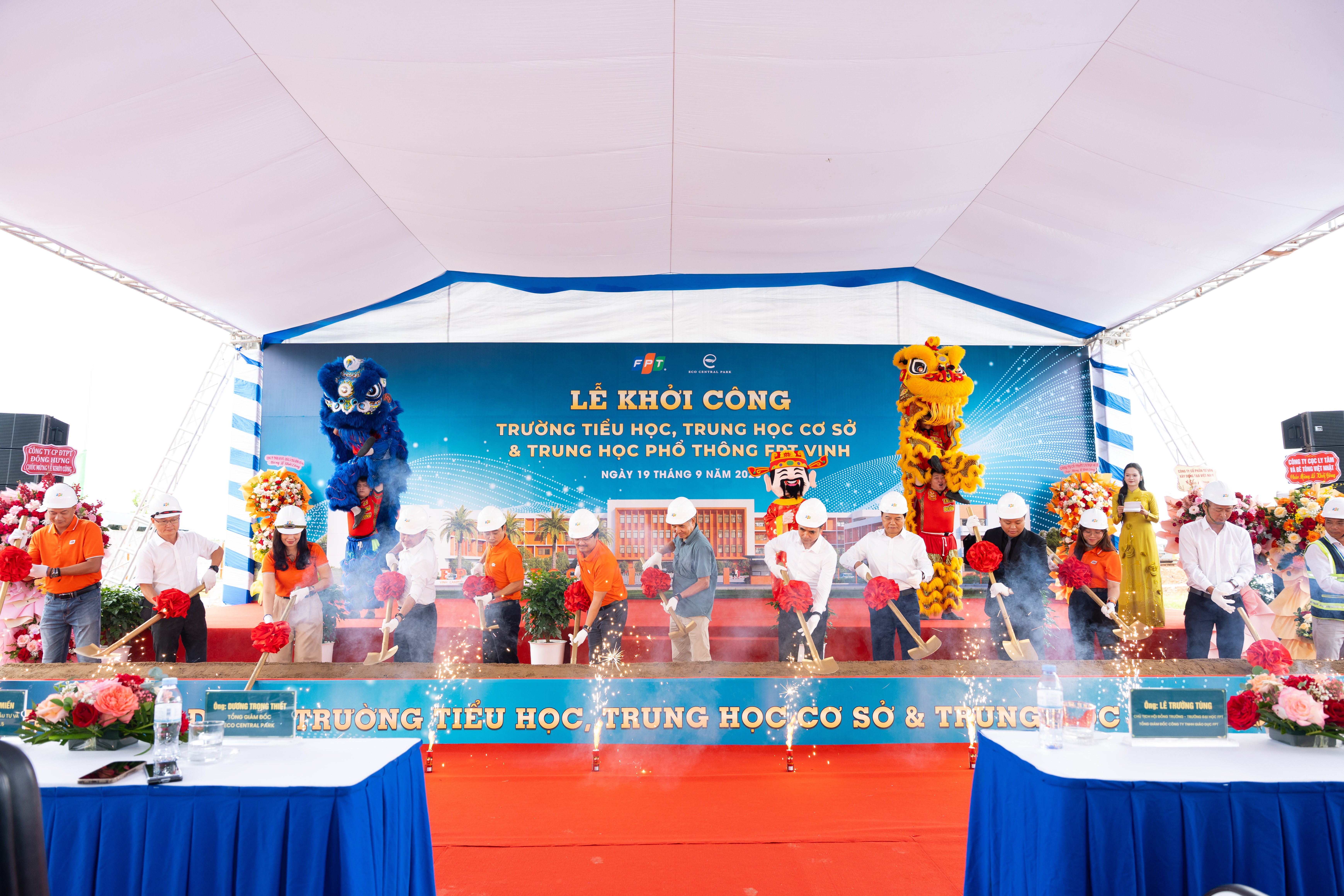 Ecopark và FPT khởi công tổ hợp giáo dục liên cấp tại đại đô thị Eco Central Park - 1
