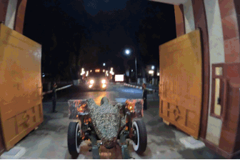 Dàn 15 khẩu pháo lễ 105mm cơ động vào Hà Nội, sẵn sàng cho nhiệm vụ A80