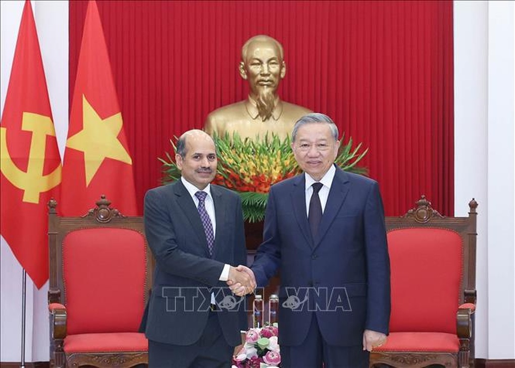 Tổng Bí thư Tô Lâm tiếp Đại sứ Ấn Độ - 1 Tổng Bí thư Tô Lâm tiếp Đại sứ Ấn Độ - 1