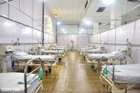 Biến Trung tâm hội chợ thành Bệnh viện dã chiến điều trị Covid-19