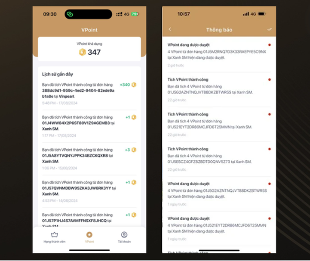 Sức hấp dẫn của VPoint với thành viên VinClub - 2 Sức hấp dẫn của VPoint với thành viên VinClub - 2