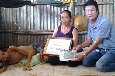 Hơn 28 triệu đồng đến với em Lâm Phúc Hậu