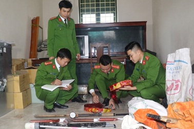 Công an thu giữ gần 200 khẩu súng, 11 lựu đạn