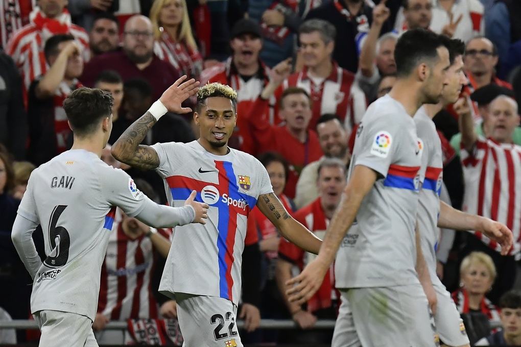 Đánh bại Bilbao, Barcelona duy trì cách biệt 9 điểm với Real Madrid - 2 Đánh bại Bilbao, Barcelona duy trì cách biệt 9 điểm với Real Madrid - 2