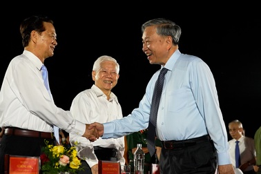 Tổng Bí thư Tô Lâm dự chương trình "Đất nước trọn niềm vui" ở TPHCM