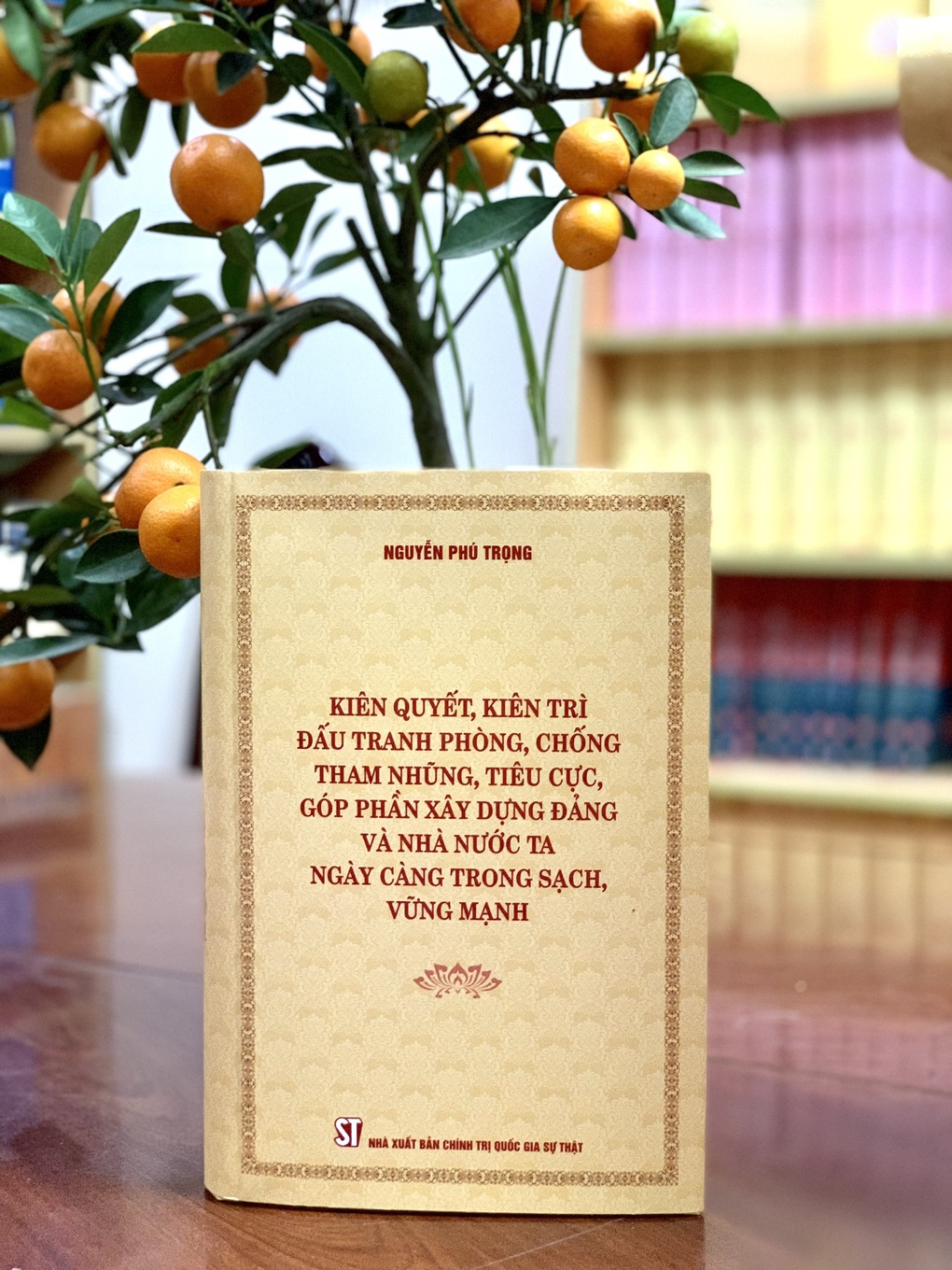 Sắp ra mắt cuốn sách của Tổng Bí thư Nguyễn Phú Trọng về phòng, chống tham nhũng, tiêu cực - 1 Sắp ra mắt cuốn sách của Tổng Bí thư Nguyễn Phú Trọng về phòng, chống tham nhũng, tiêu cực - 1