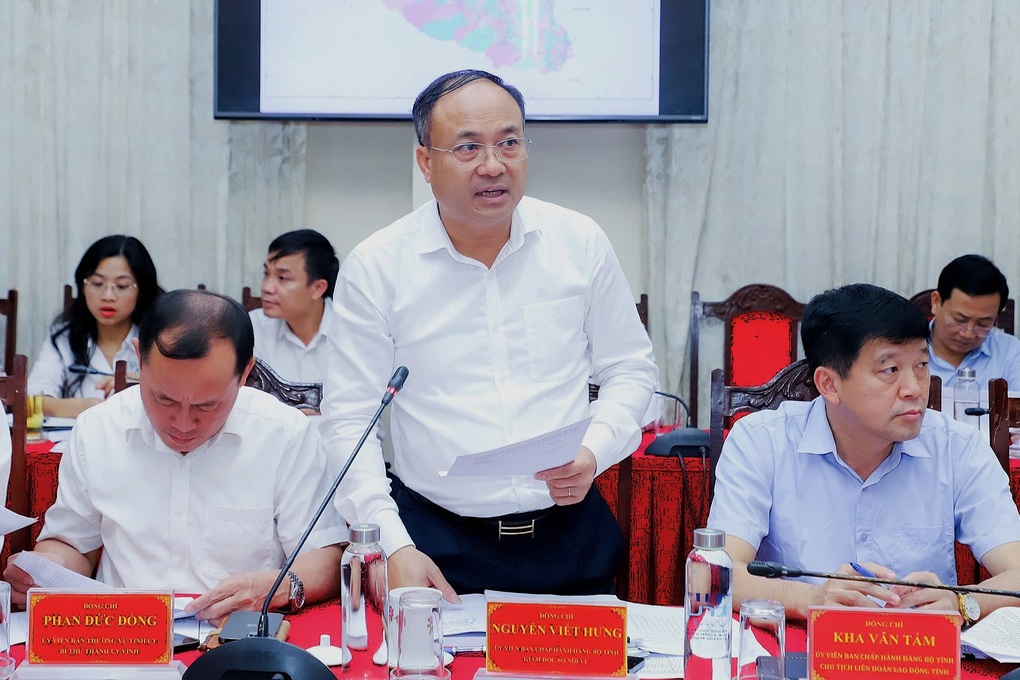 Nghệ An dự kiến giảm hơn 68% số xã - 2 Nghệ An dự kiến giảm hơn 68% số xã - 2