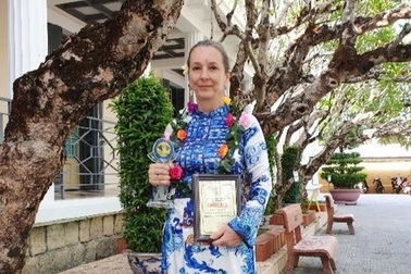 Nữ chuyên gia bảo tồn di sản người Đức chia sẻ trải nghiệm Tết Việt