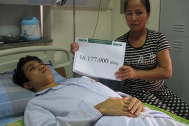 Thêm hơn 16 triệu đồng giúp đỡ chàng sinh viên không may mắn