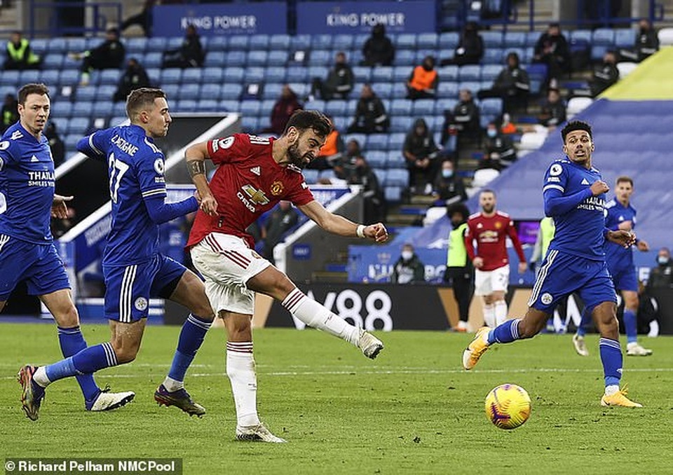 Bruno Fernandes nói điều an ủi sau khi bị Leicester cầm hòa đáng tiếc - 1 Bruno Fernandes nói điều an ủi sau khi bị Leicester cầm hòa đáng tiếc - 1