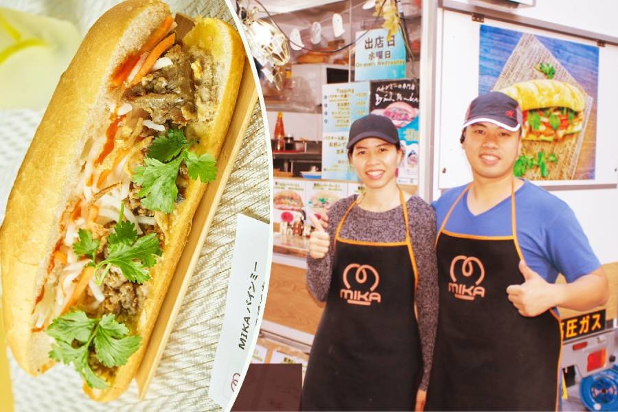 Cặp đôi Việt bán bánh mì ở Nhật: Hết cả nghìn chiếc, khách xếp hàng chờ mua