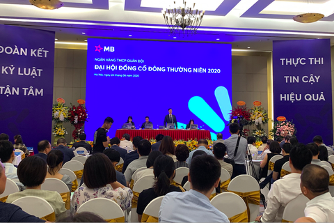 ĐHĐCĐ MB: Trả cổ tức 15%, bầu bổ sung thành viên ban kiểm soát