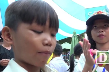 Đường sách TPHCM đón trung thu đầu tiên cùng các bé có hoàn cảnh khó khăn