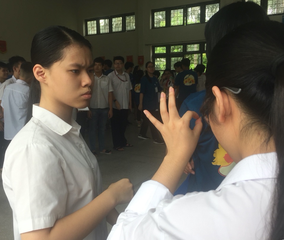 Một này “vui hết mình” của học sinh trường PTCS Xã Đàn - 4