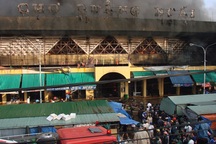 Cháy chợ lớn nhất Quảng Ngãi: Thiệt hại 150 tỷ đồng