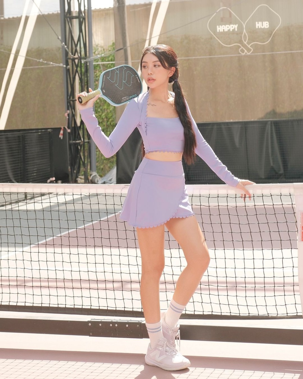Mỹ nhân Việt diện đồ khoe eo thon, dáng gợi cảm trên sân pickleball - 7 Mỹ nhân Việt diện đồ khoe eo thon, dáng gợi cảm trên sân pickleball - 7