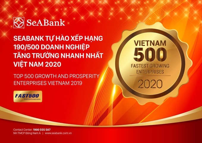 Seank tăng hạng vượt bậc, đứng 190/500 trong bảng xếp hạng FAST500 - Ảnh 1. Seank tăng hạng vượt bậc, đứng 190/500 trong bảng xếp hạng FAST500 - Ảnh 1.