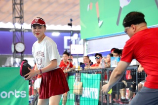 Phương Oanh - Shark Bình đấu "máu lửa", gây sốt ở giải pickleball Dân trí - 7