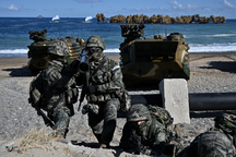Thủy quân lục chiến Hàn Quốc tập trận đổ bộ