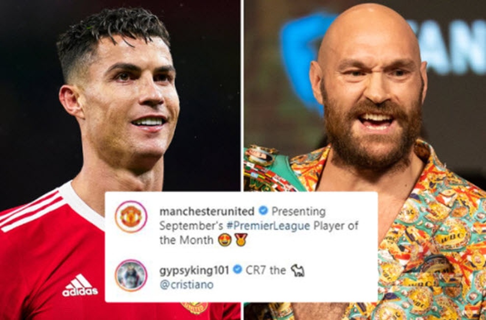 Tyson Fury: C.Ronaldo là cảm hứng để tôi đánh bại Deontay Wilder - 1 Tyson Fury: C.Ronaldo là cảm hứng để tôi đánh bại Deontay Wilder - 1