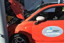 Gây tai nạn khi lái thử xe tại triển lãm