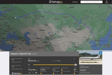 Máy bay quân sự Nga xuất hiện bí ẩn ở Triều Tiên