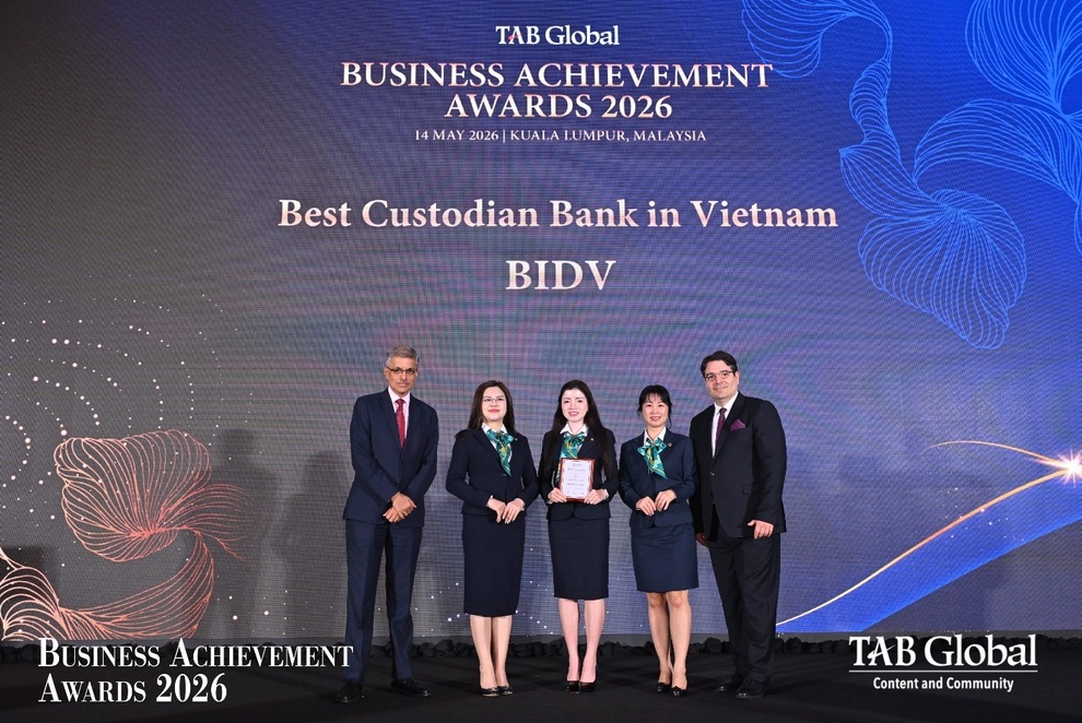 BIDV giữ vững vị thế Ngân hàng lưu ký tốt nhất Việt Nam - 1