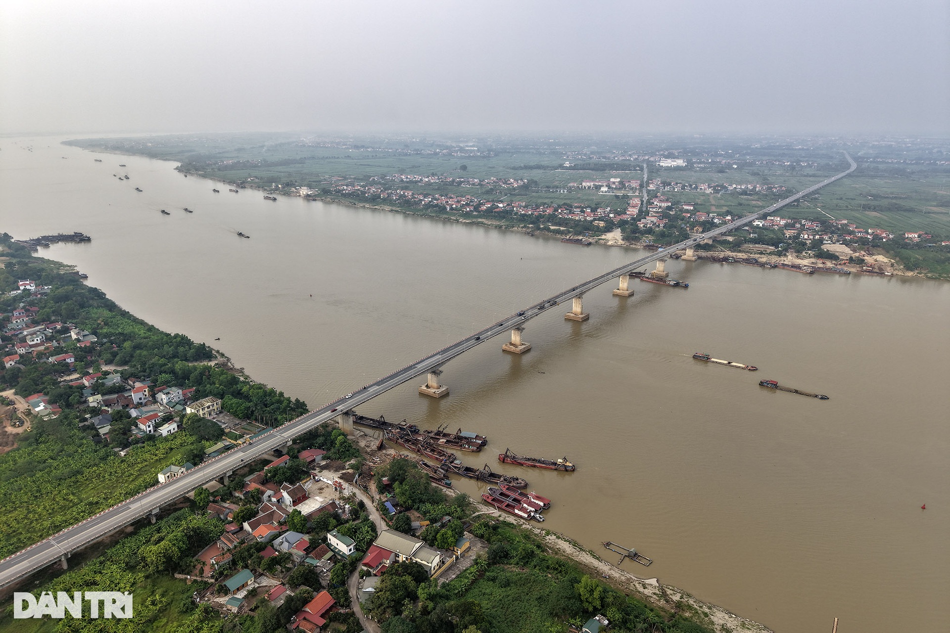 Cầu Vĩnh Thịnh dài nhất Việt Nam trên địa phận Hà Nội - 5 Cầu Vĩnh Thịnh dài nhất Việt Nam trên địa phận Hà Nội - 5
