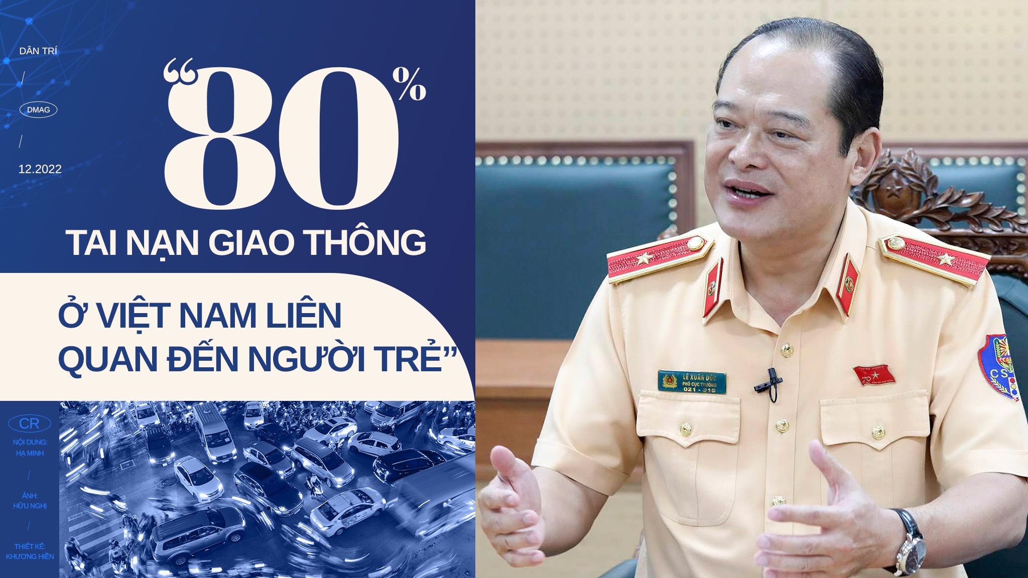 "80% tai nạn giao thông ở Việt Nam liên quan đến người trẻ"