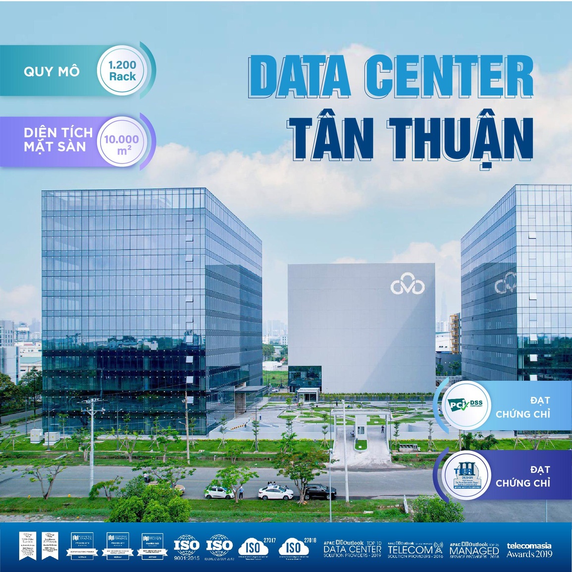 Giải thưởng Trung tâm dữ liệu tốt nhất Việt Nam 2022 gọi tên DC Tân Thuận - 2 Giải thưởng Trung tâm dữ liệu tốt nhất Việt Nam 2022 gọi tên DC Tân Thuận - 2