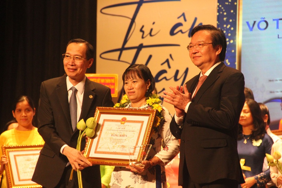 TPHCM: 50 nhà giáo nhận giải thưởng Võ Trường Toản năm 2019 - 1 TPHCM: 50 nhà giáo nhận giải thưởng Võ Trường Toản năm 2019 - 1