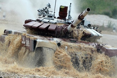 Nga khai mạc cuộc thi xe tăng chiến đấu Tank Biathlon 2016