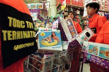 Greenpeace: Nhiều đồ chơi do Trung Quốc sản xuất rất độc