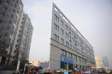 Kinh ngạc với tòa nhà mỏng như tờ giấy tại Trung Quốc