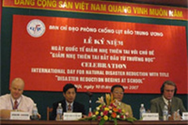 Hưởng ứng Ngày Quốc tế giảm nhẹ thiên tai