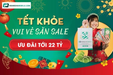 Cơ hội trúng iPhone 13 Pro Max cùng loạt ưu đãi tại Hoàng Hà Mobile