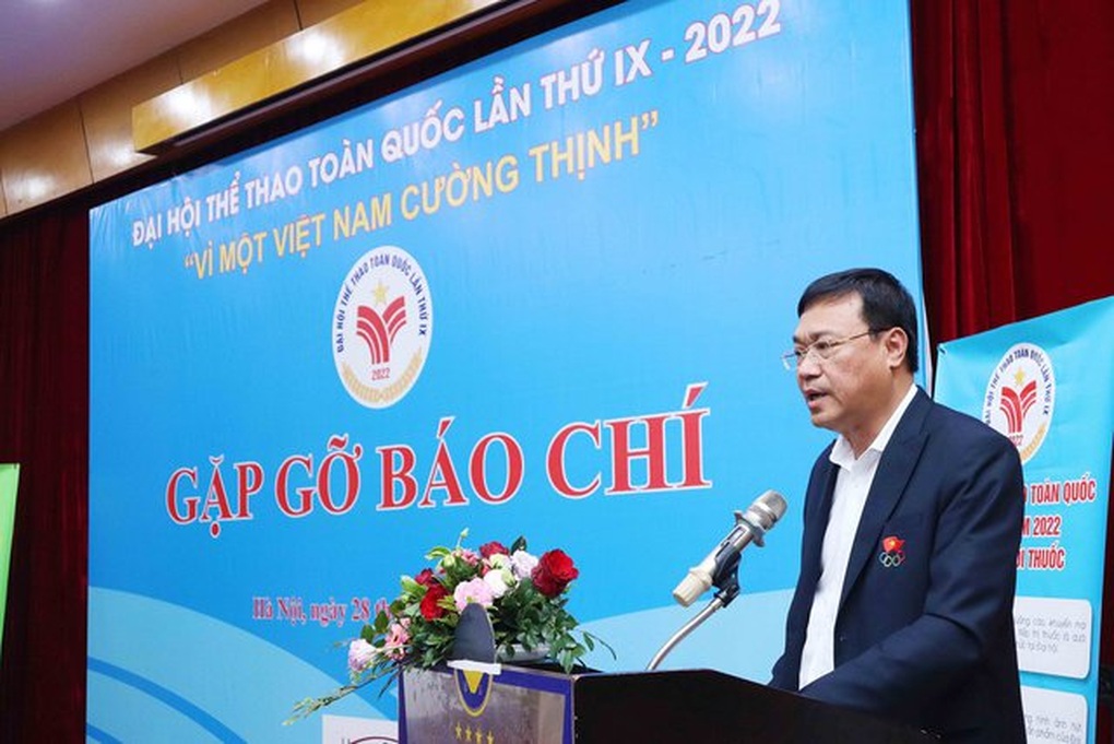 Đại hội Thể thao toàn quốc năm 2022 có quy mô lớn nhất lịch sử - 1 Đại hội Thể thao toàn quốc năm 2022 có quy mô lớn nhất lịch sử - 1