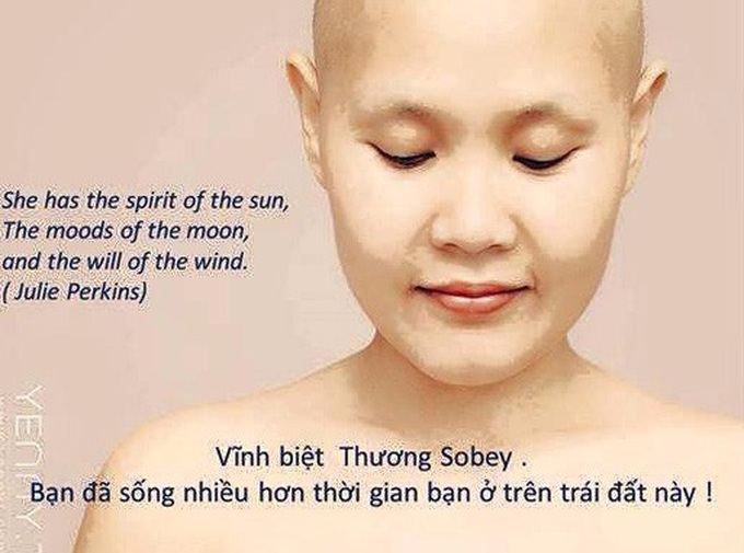 Cô gái ung thư truyền cảm hứng cho hàng triệu người đã qua đời